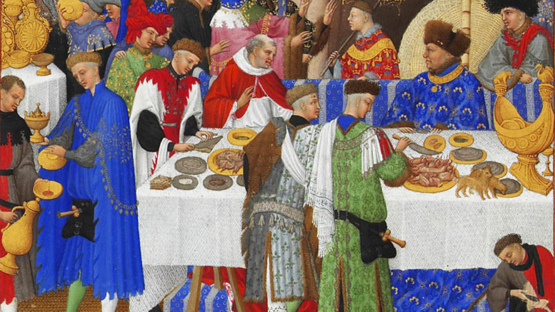 high class medieval foods